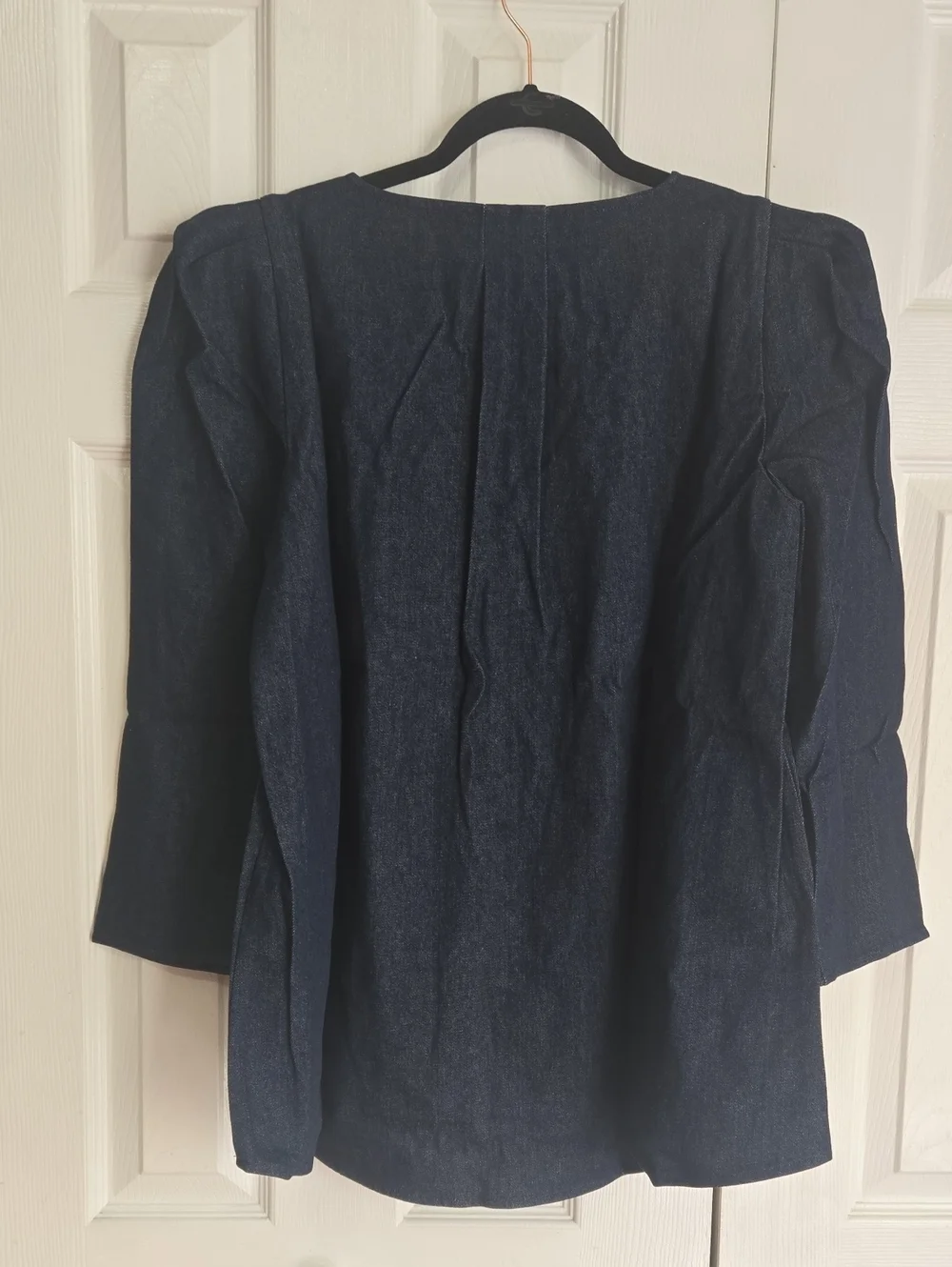 NEW Tuckernuck Tetley Blouse Blue L